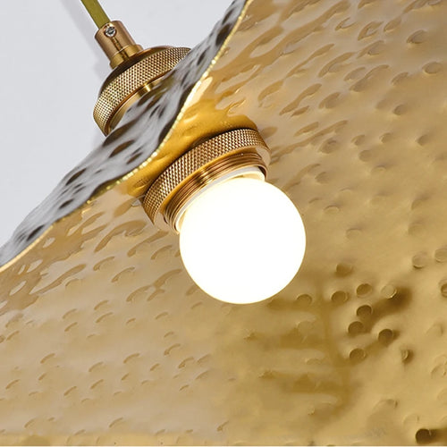lustre rétro créatif design lotus pour café et restaurant - vue 7 sur 6