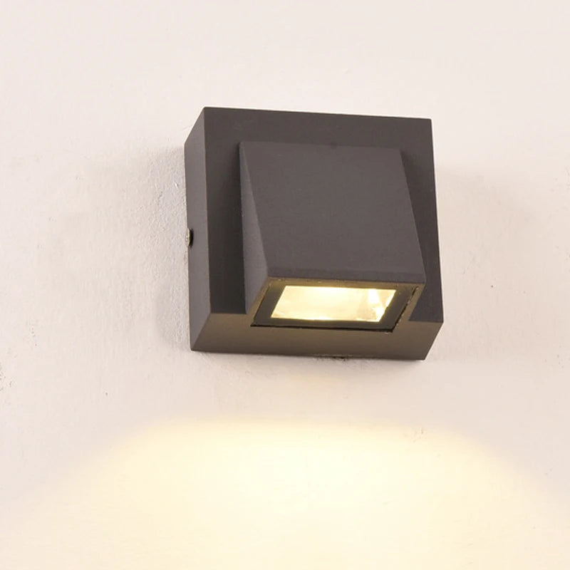 applique murale led imperméable extérieur intérieur jardin véranda chambre escaliers - vue 4 sur 11