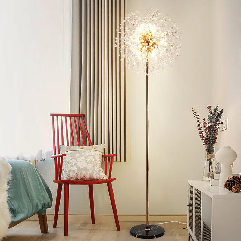 lampadaire led pissenlit de luxe winfordo - vue 4 sur 10