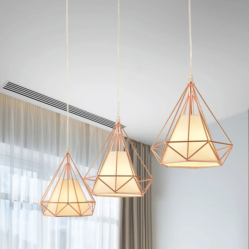 lampe suspendue industrielle vintage led pour loft moderne - vue 7 sur 25