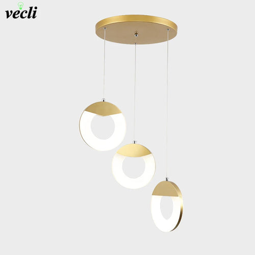 Suspension nordique moderne led pour cuisine restaurant bar