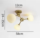 plafonnier de luxe design moderne créatif minimaliste pour éclairage intérieur
