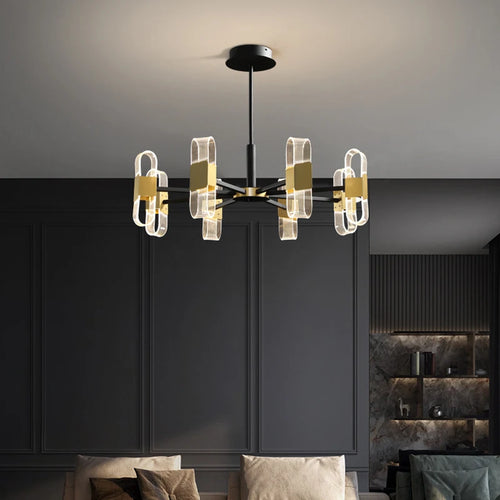 lustre de luxe design pour un éclairage nordique élégant - vue 3 sur 17