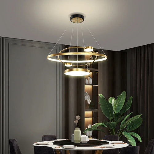 lustre moderne en cristal éclairage créatif et luxueux - vue 6 sur 6