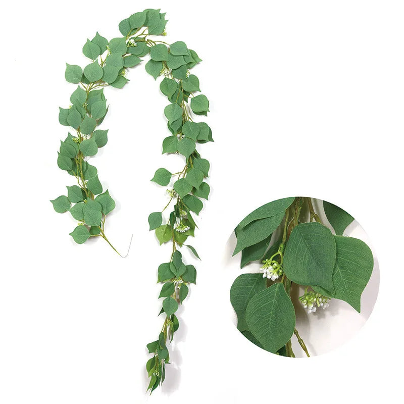 guirlande d'eucalyptus artificiel pour décoration de mariage et table - vue 16 sur 23