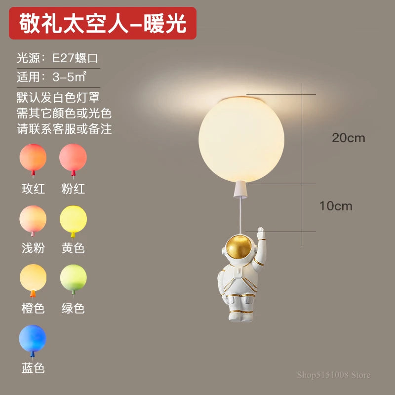 suspension nordique décorative pour chambre d'enfant design ludique - vue 21 sur 22