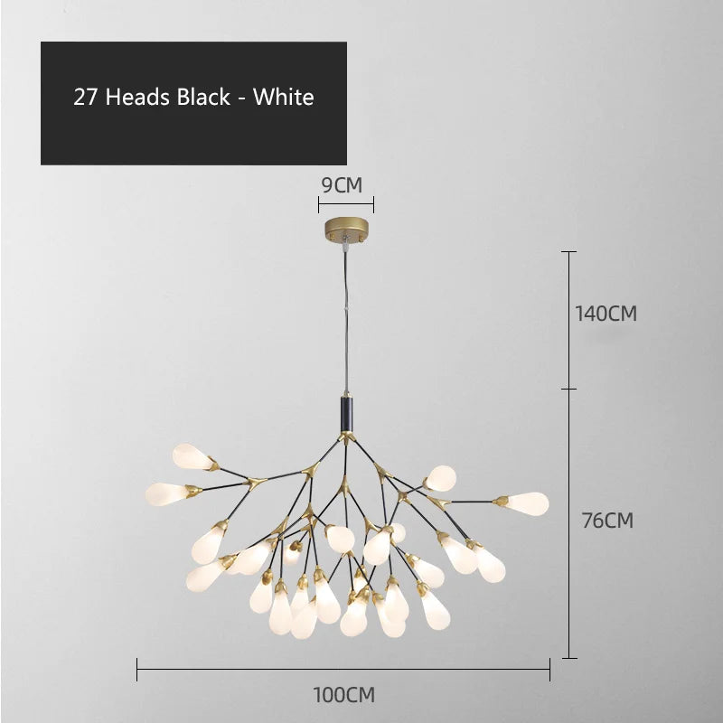 lustre luciole design post-moderne pour intérieur élégant et créatif - vue 16 sur 23