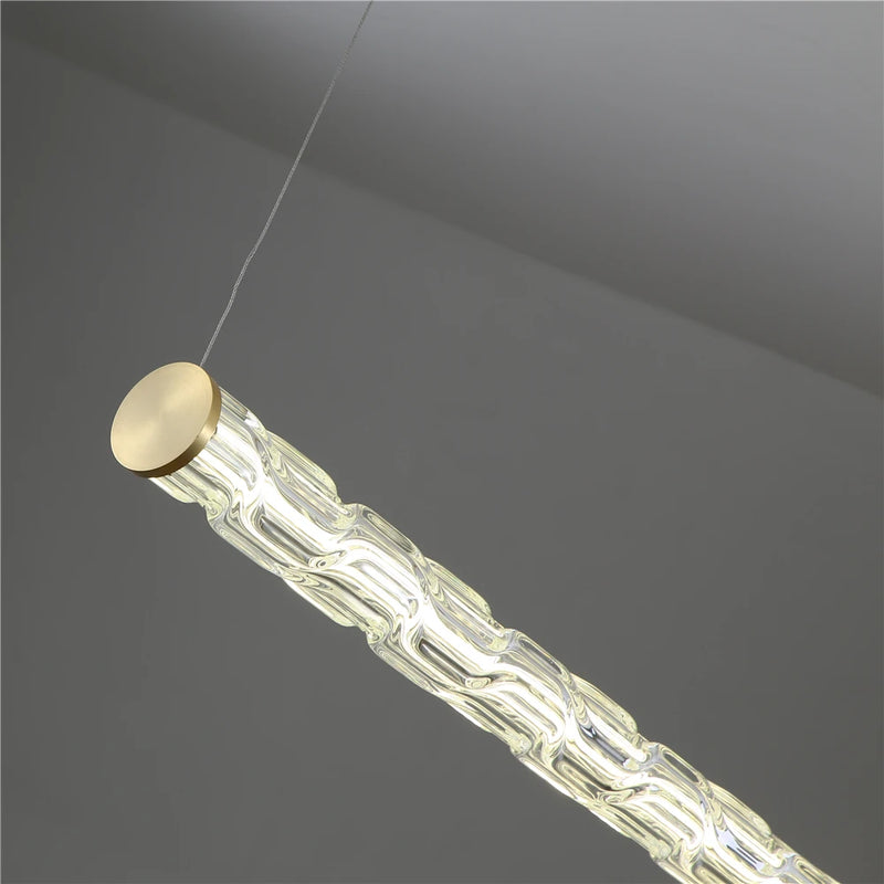 suspension en cristal pour décoration intérieure moderne