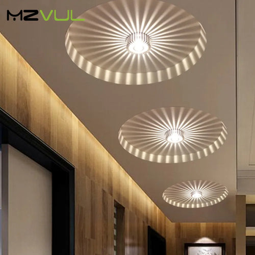 plafond moderne avec lampe encastrée led artly créative - vue 3 sur 13