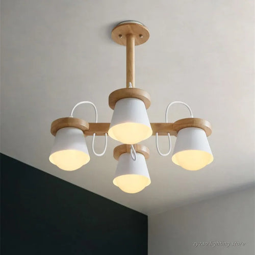 suspension en bois nordique pour décoration intérieure élégante - vue 5 sur 14