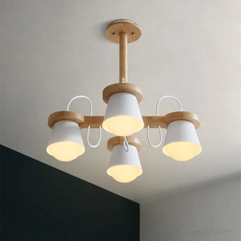 suspension en bois nordique pour décoration intérieure élégante - vue 4 sur 14