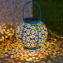 lanterne solaire suspendue décorative pour jardin extérieur