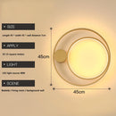 applique murale led moderne décorative pour intérieur
