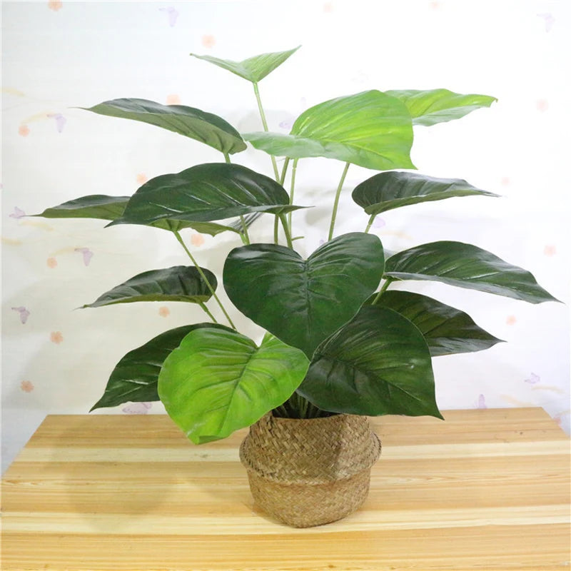 plantes artificielles tropicales monstera pour décoration intérieure - vue 5 sur 9