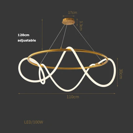 lampadaire led postmoderne notes musicales pour diverses pièces - vue 13 sur 21