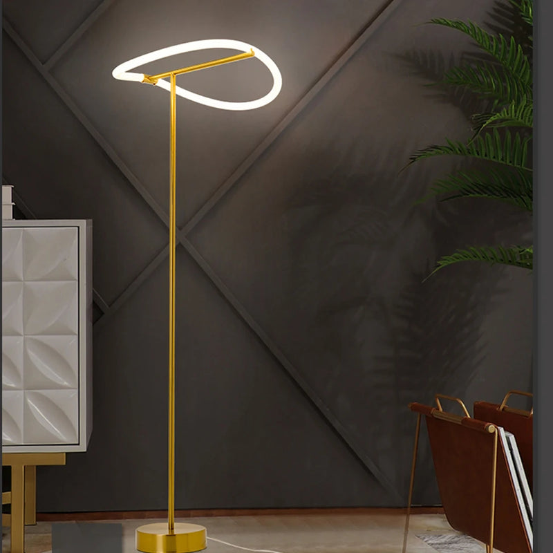 lampadaire led postmoderne notes musicales pour diverses pièces