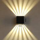 6W Modern Cube LED Wall Lamp IP65 Waterproof Indoor Outdoor Surface Mounted Wall Light Adjustable Beam For Garden Porch Bedroom
