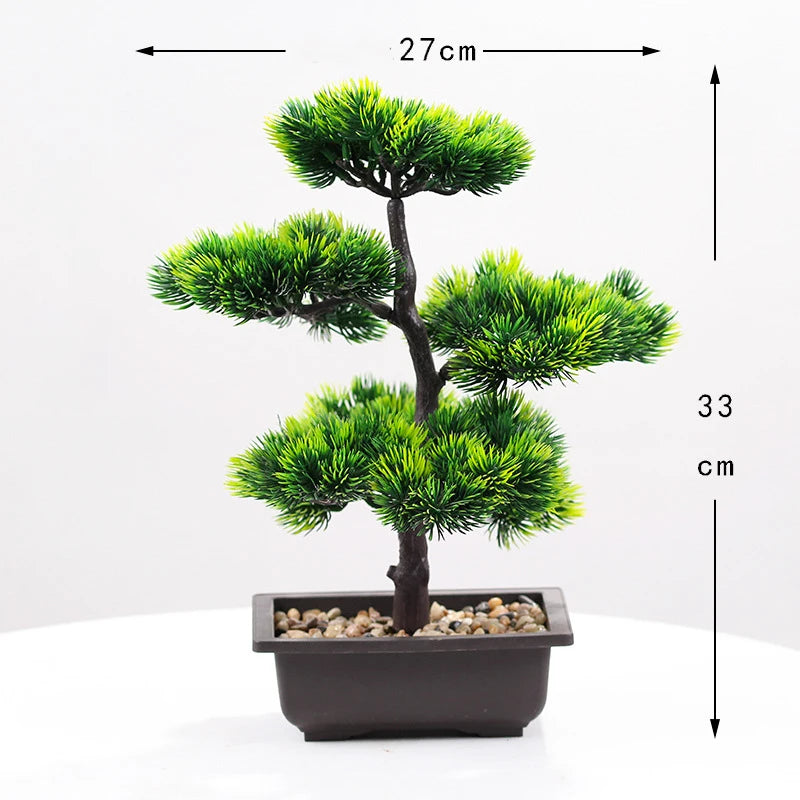 plantes artificielles réalistes pour décoration intérieure et cadeaux