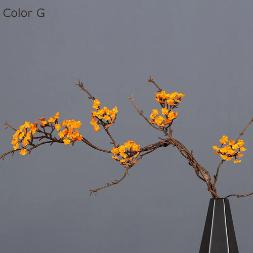 branche de fleurs artificielles de cerisier pour décoration automnale - vue 12 sur 17
