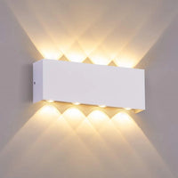 Applique murale led extérieure étanche en aluminium moderne nordique