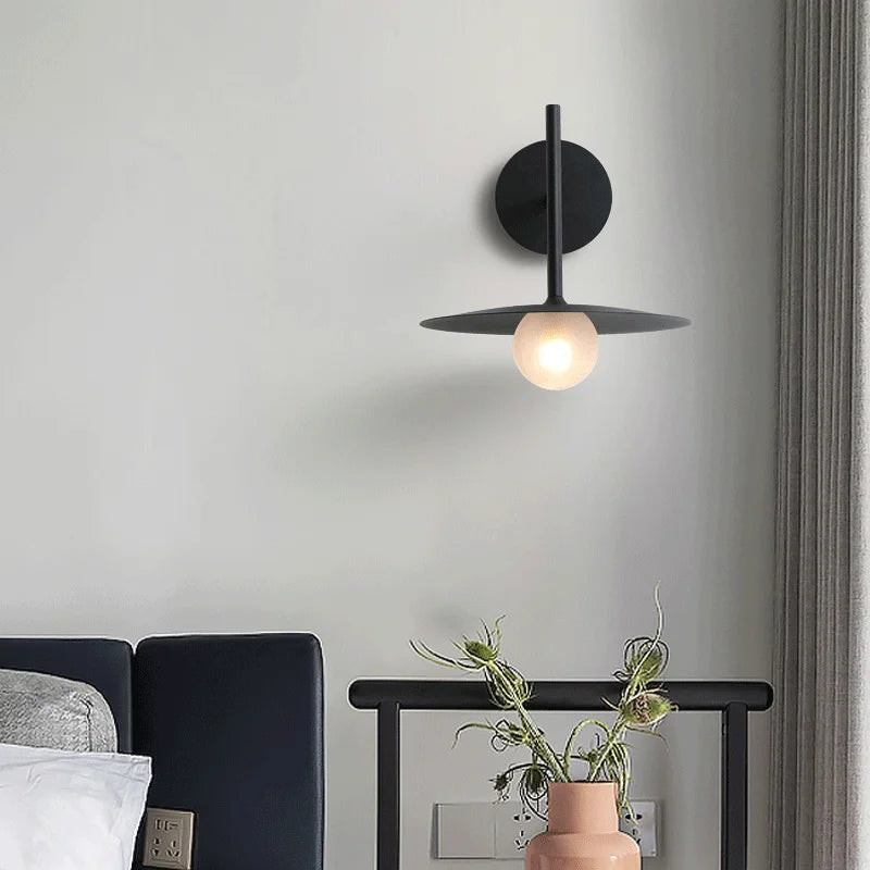 applique murale moderne nordique design créatif soucoupe volante - vue 4 sur 9