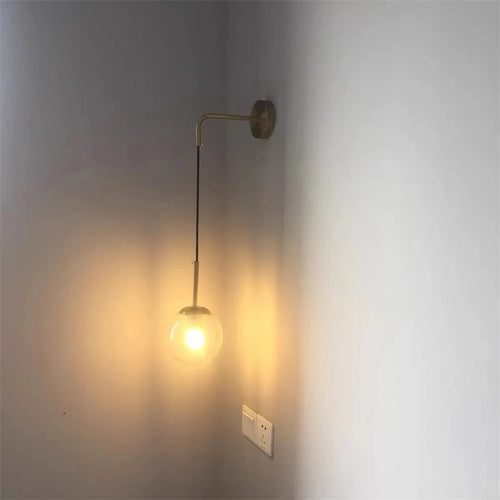 applique murale moderne en verre pour décoration intérieure élégante - vue 2 sur 12