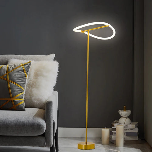 lampadaire led postmoderne notes musicales pour diverses pièces - vue 5 sur 21