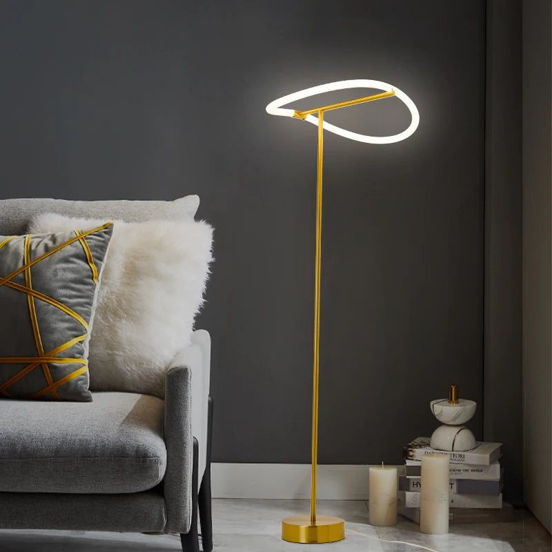 lampadaire led postmoderne notes musicales pour diverses pièces - vue 4 sur 21