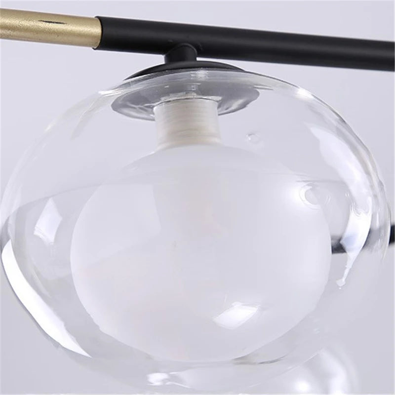 plafonniers nordiques simples luxe décoration maison luminaires suspendus - vue 6 sur 9