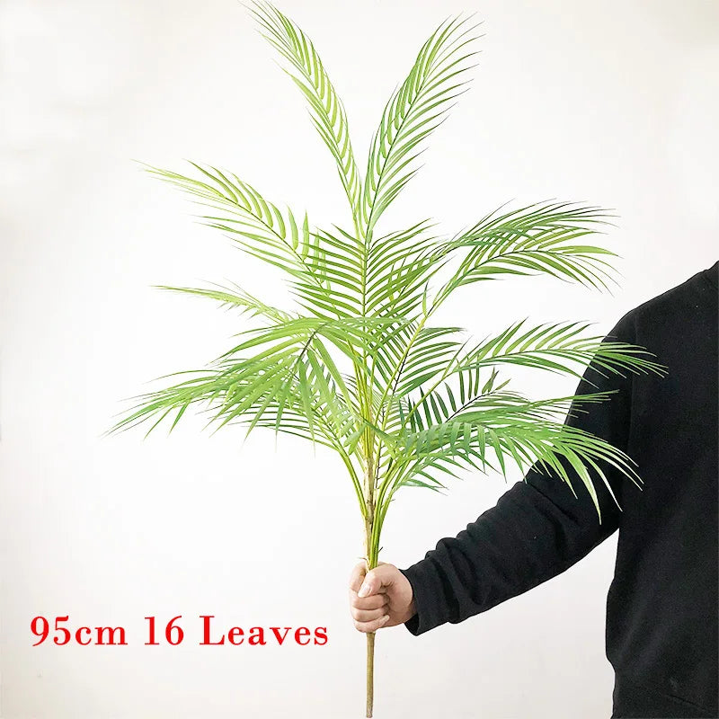 grand palmier artificiel plantes tropicales décoration intérieure et extérieure - vue 6 sur 13