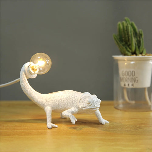 applique murale lézard mignon en résine luminaire de nuit - vue 2 sur 11