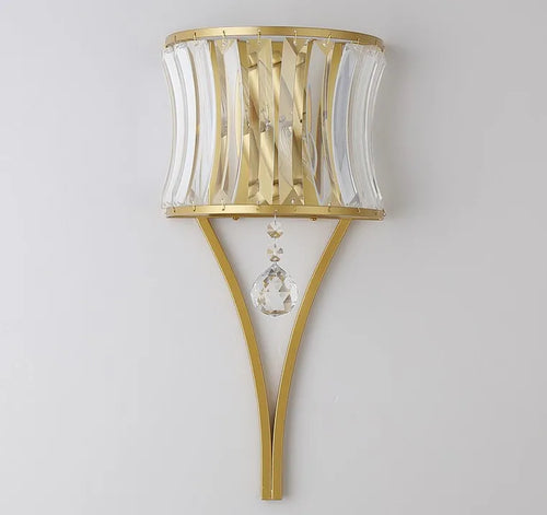 applique murale moderne en cristal pour un éclairage élégant
