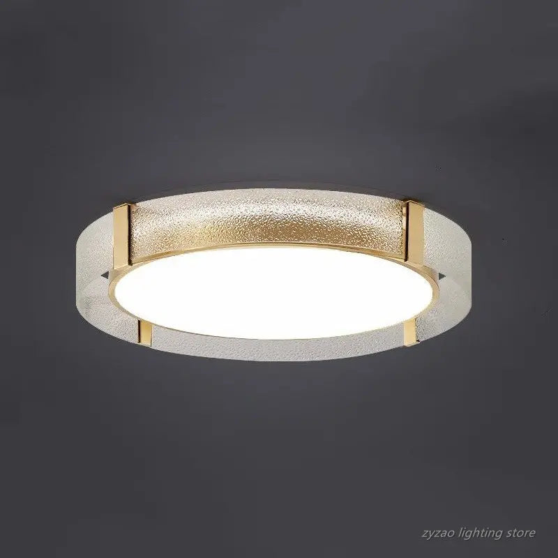 plafonnier nordique simple rond design moderne luxueux