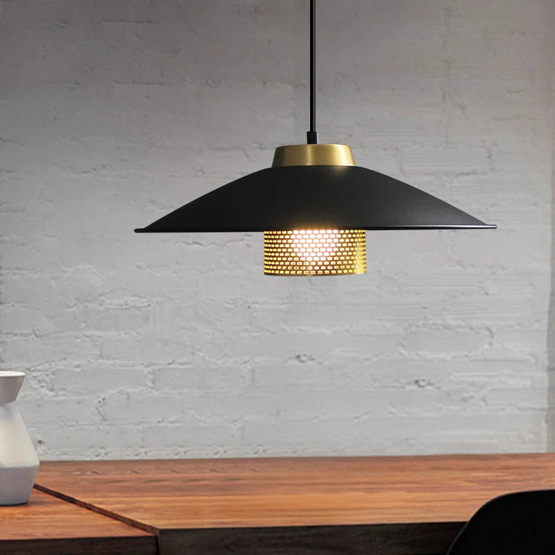 suspension en métal pour intérieur moderne et élégant