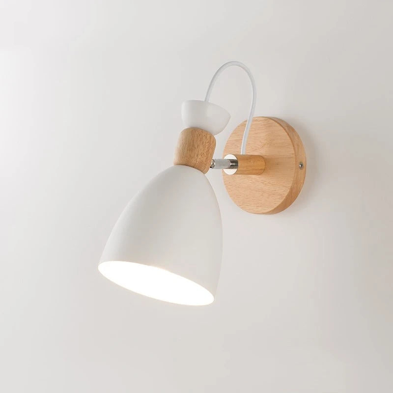 applique murale nordique moderne minimaliste macaron led