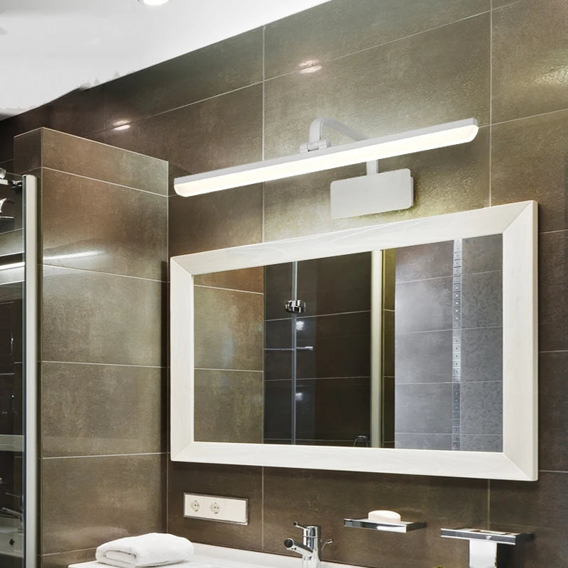 applique murale led moderne pour éclairage miroir décoratif - vue 4 sur 9