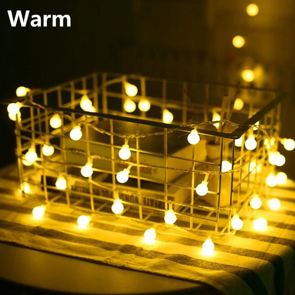 guirlande lumineuse led usb et batterie pour fêtes et décorations - vue 4 sur 8