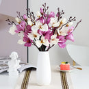 5 fourchettes têtes tangpu magnolia décoration florale mariage