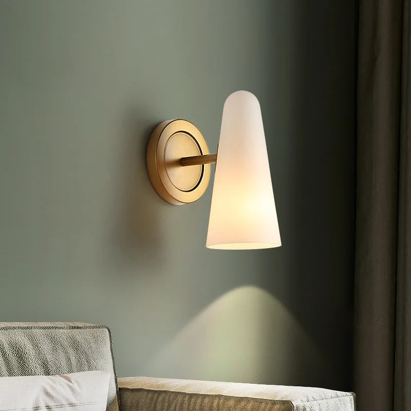 applique murale moderne en verre pour intérieur décoratif - vue 2 sur 6