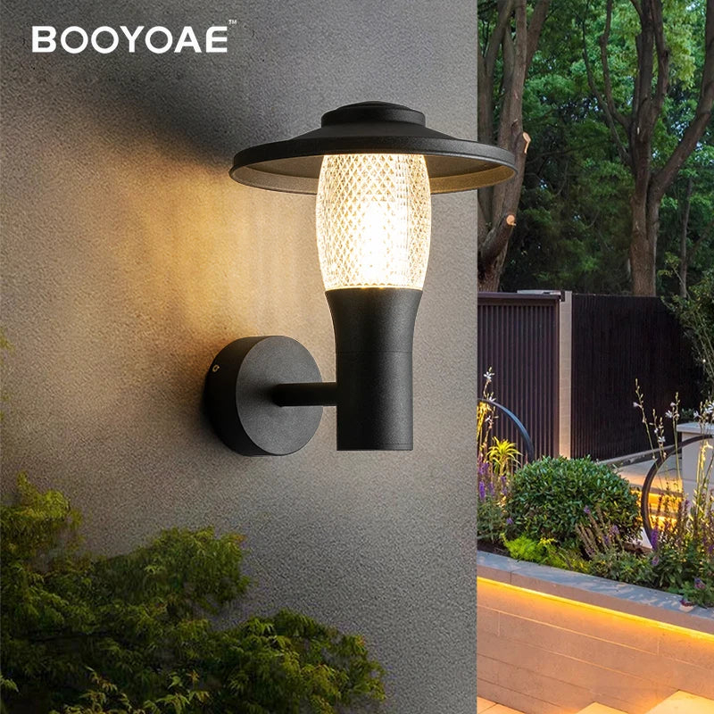 Éclairage mural extérieur Led lampe décorative moderne étanche porche entrée balcon applique terrasse lampe jardin appliques