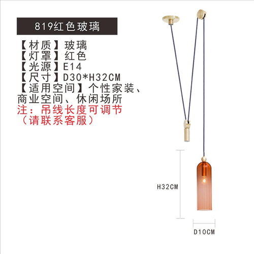 suspension en verre et métal pour décoration intérieure moderne - vue 14 sur 25