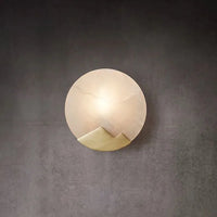 applique murale en cuivre et marbre design moderne décoratif