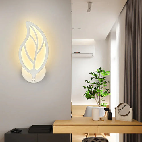 applique murale led moderne avec interrupteur minimaliste - vue 3 sur 12