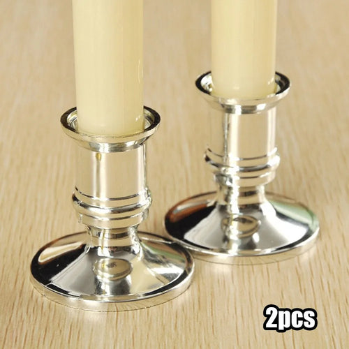lot de 2 bougeoirs traditionnels pour mariage et dîner