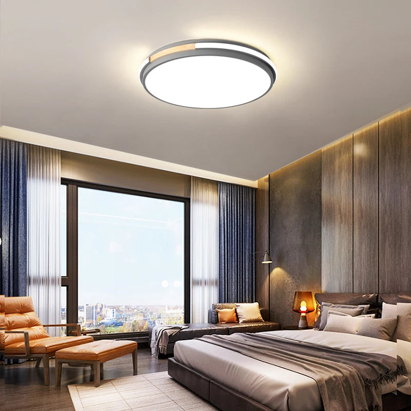 plafonnier rond design moderne pour intérieur lumineux décoratif - vue 6 sur 12