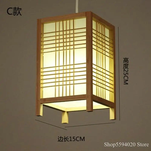 lustre en bambou style zen pour ambiance relaxante - vue 3 sur 29