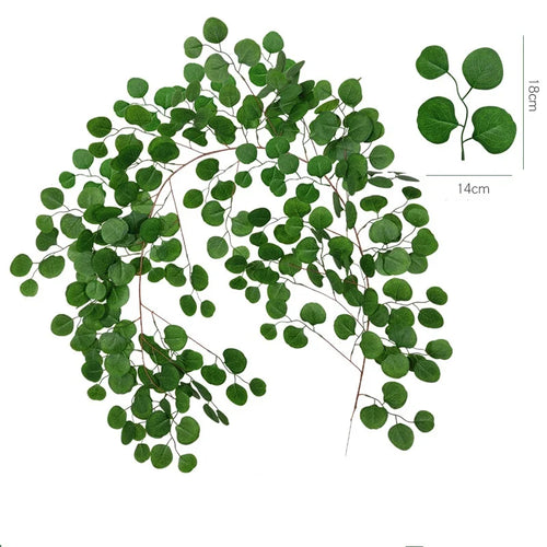 guirlande d'eucalyptus artificiel pour décoration de mariage et table - vue 16 sur 23