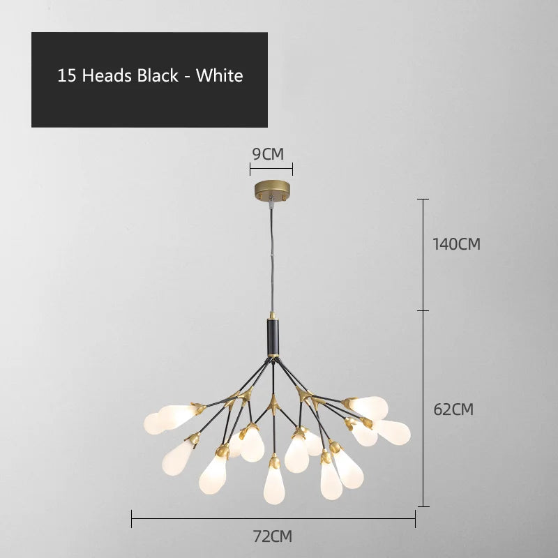lustre luciole design post-moderne pour intérieur élégant et créatif - vue 18 sur 23