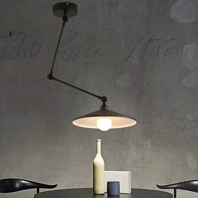 suspension nordique pliable en aluminium avec bras long led
