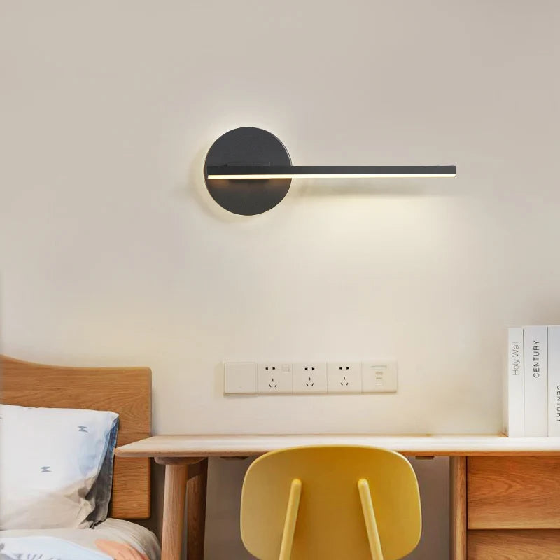 lampe de chevet moderne simple pour éclairage d'hôtel et télévision - vue 5 sur 10